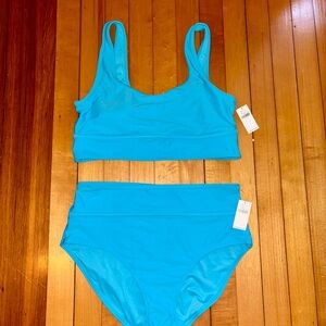 Old Navy Bright Blue Swimwear Set